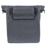 Basil City Shopper - FietShopper, Grey Melee, 14-16L, veganski leder, zložljivo zadrževanje vode, odsev