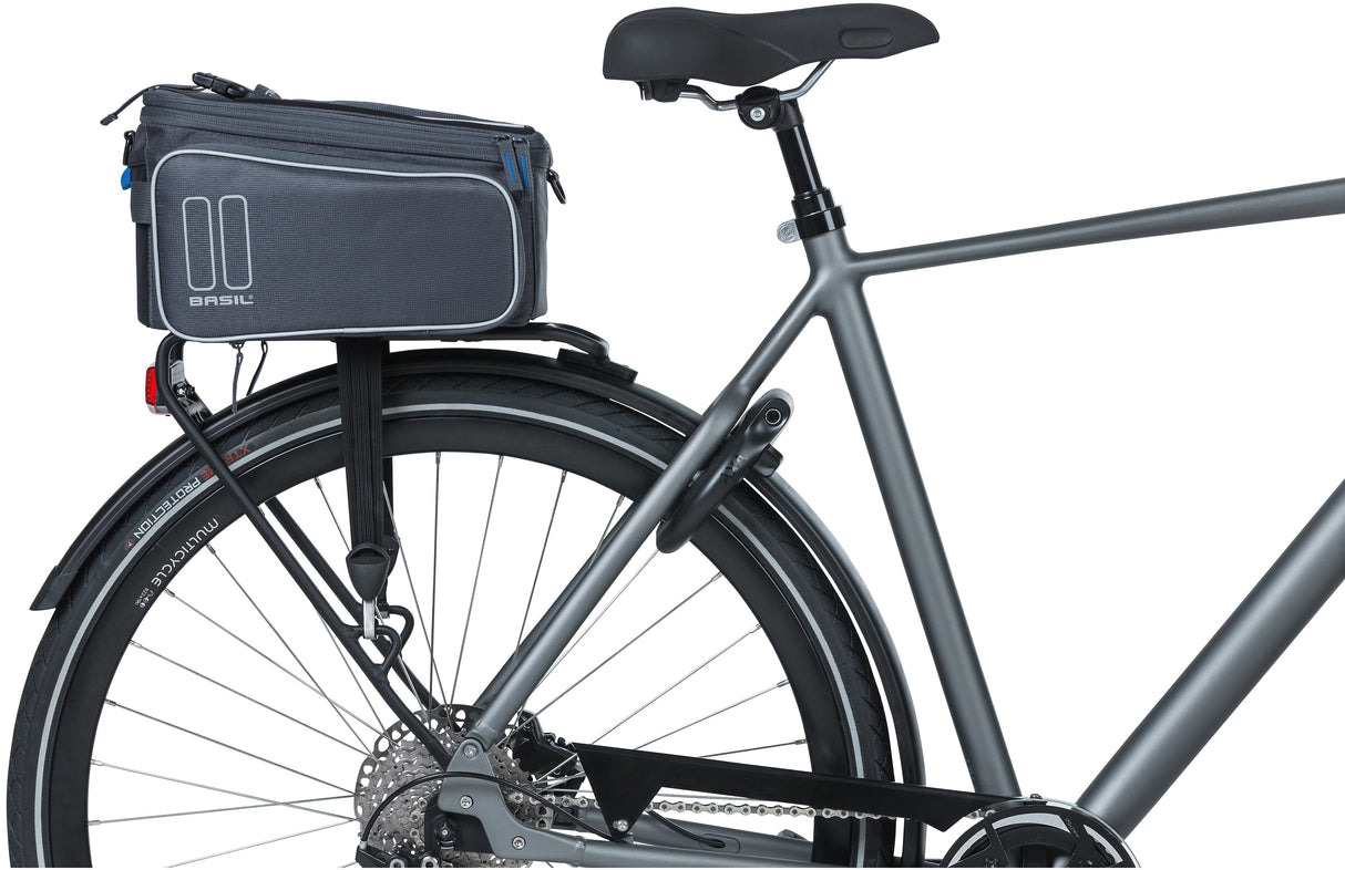 Basil Sport Design Trunkbag Mik - Gray - Bicycle Backpack - Unisex - Sporty - 7-15L
