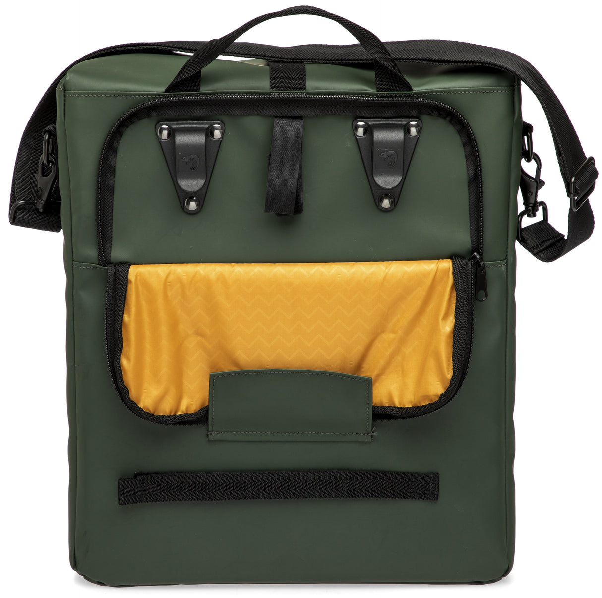 Sac à vélo unique odène - Eau -Pellite - 17,5L - vert noir