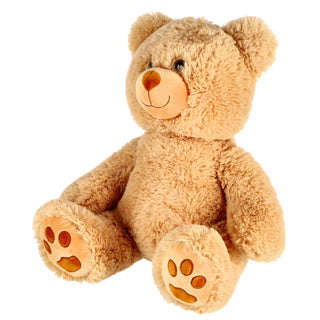 Pluchiez pluche knuffelbeer beige 35 cm