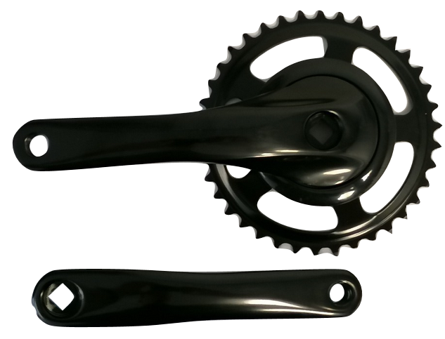Gazelle Crankkel Nexus 3 32 38T Aluminium 160 mm noir