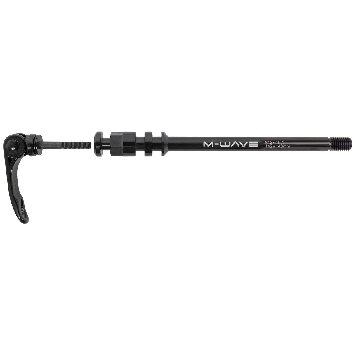 M-Wave Straw axle trailer rear 1.00 mm Black