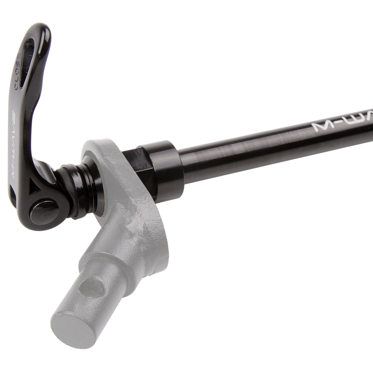 M-Wave Straw axle trailer rear 1.00 mm Black