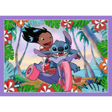 TREFL Disney Stitch 4in1 Puzzle 35-70 stykker