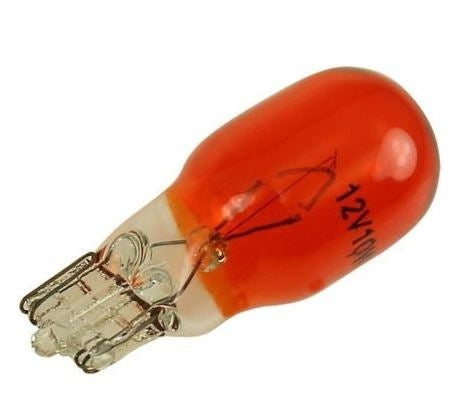 TNT LAMP 12V 10W T13 WEDGE RED (10-PIECT)