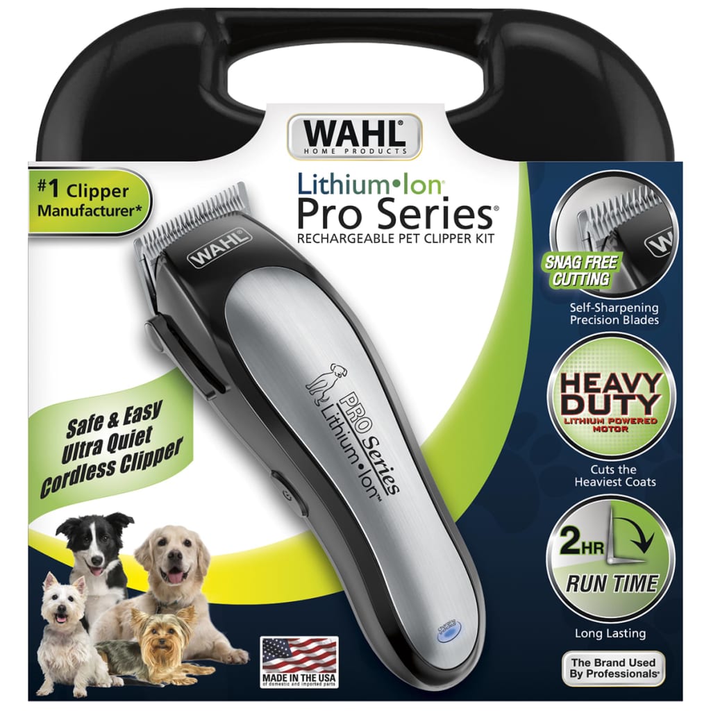 Wahl 12 pièces Animal Tane Set Lithium Ion Series 09766-016