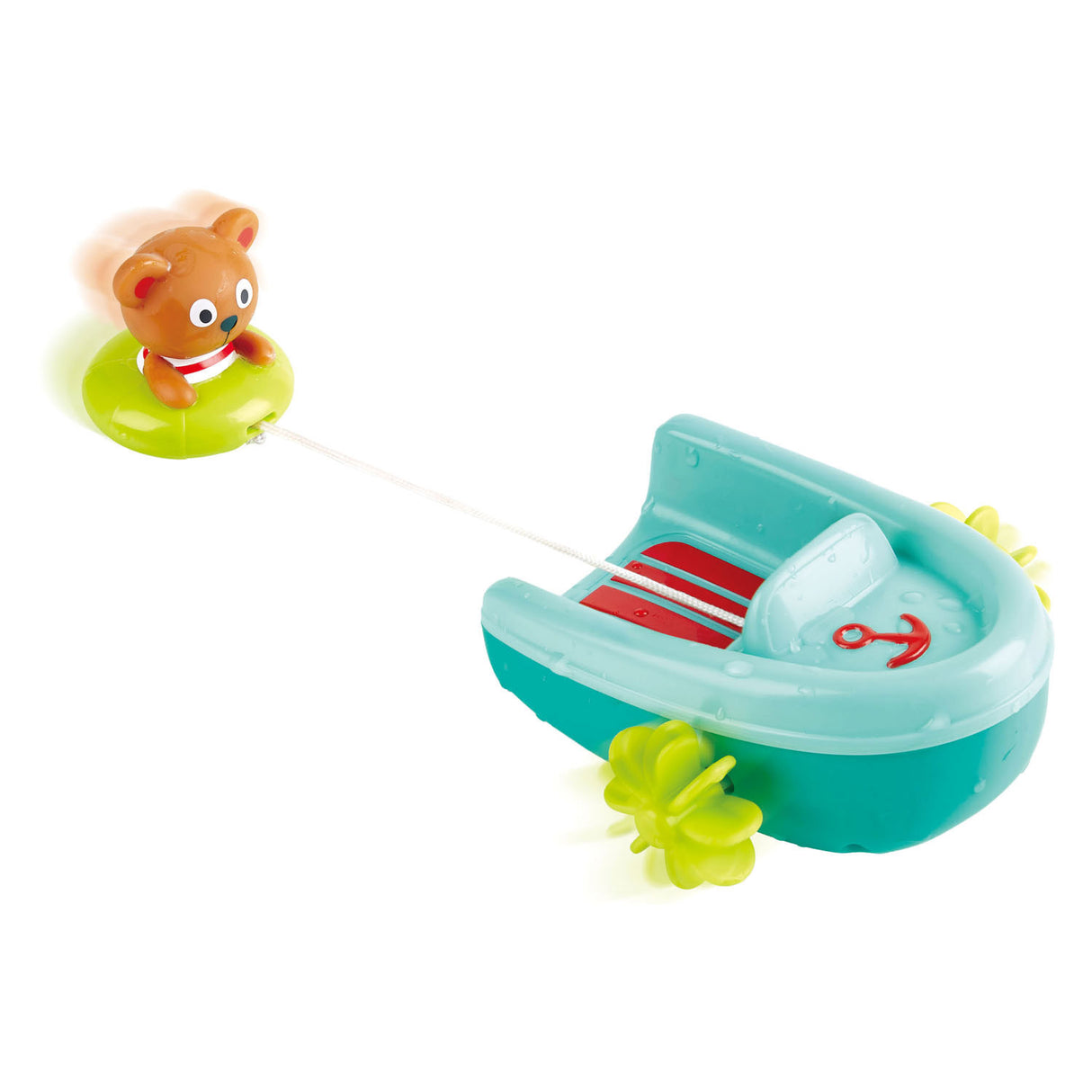 Hape Bath Toy Pullback Boot s pivem