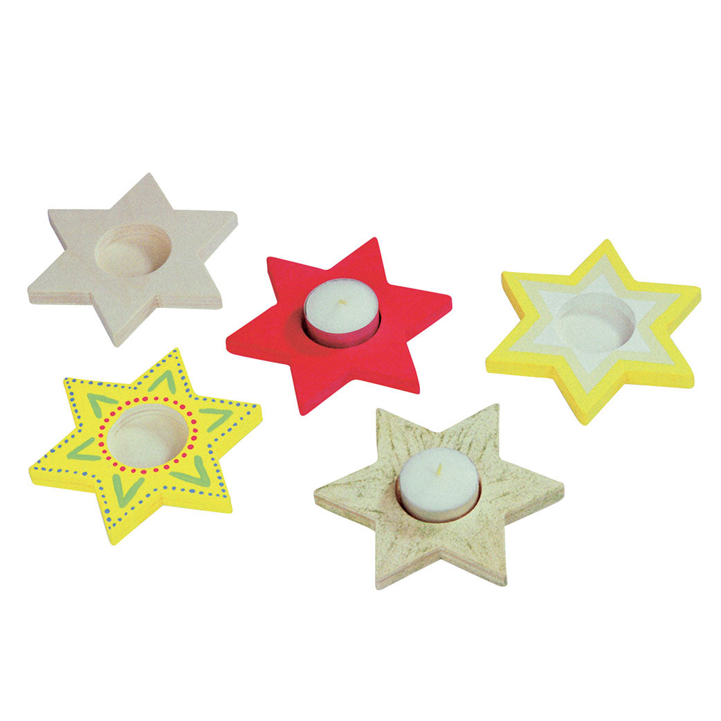 Vybarvujte svou vlastní hvězdu Tealight Holder