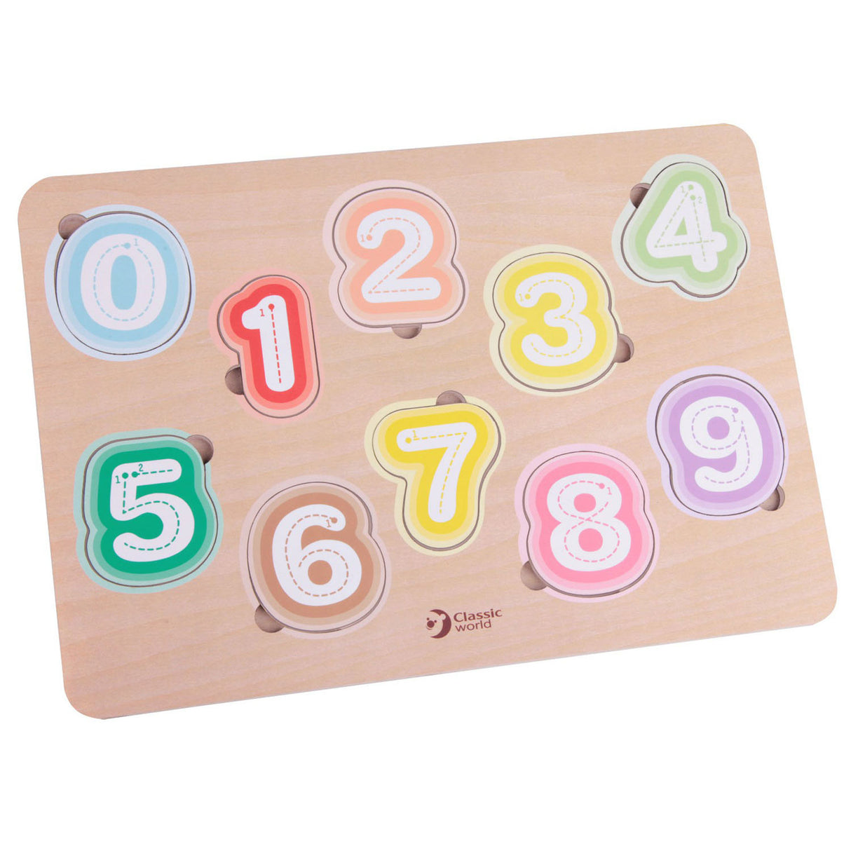 Figure classiche di puzzle di World World World