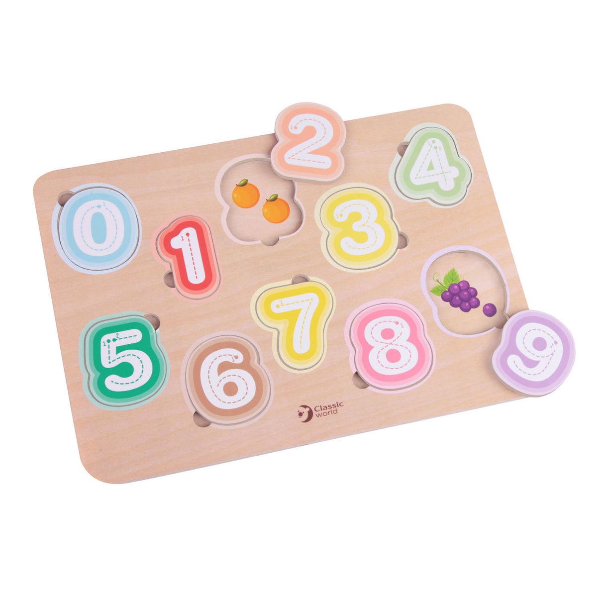 Figure classiche di puzzle di World World World