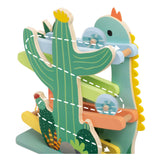 Ballenbaan Dinosaurus en bois classique, 4dlg.