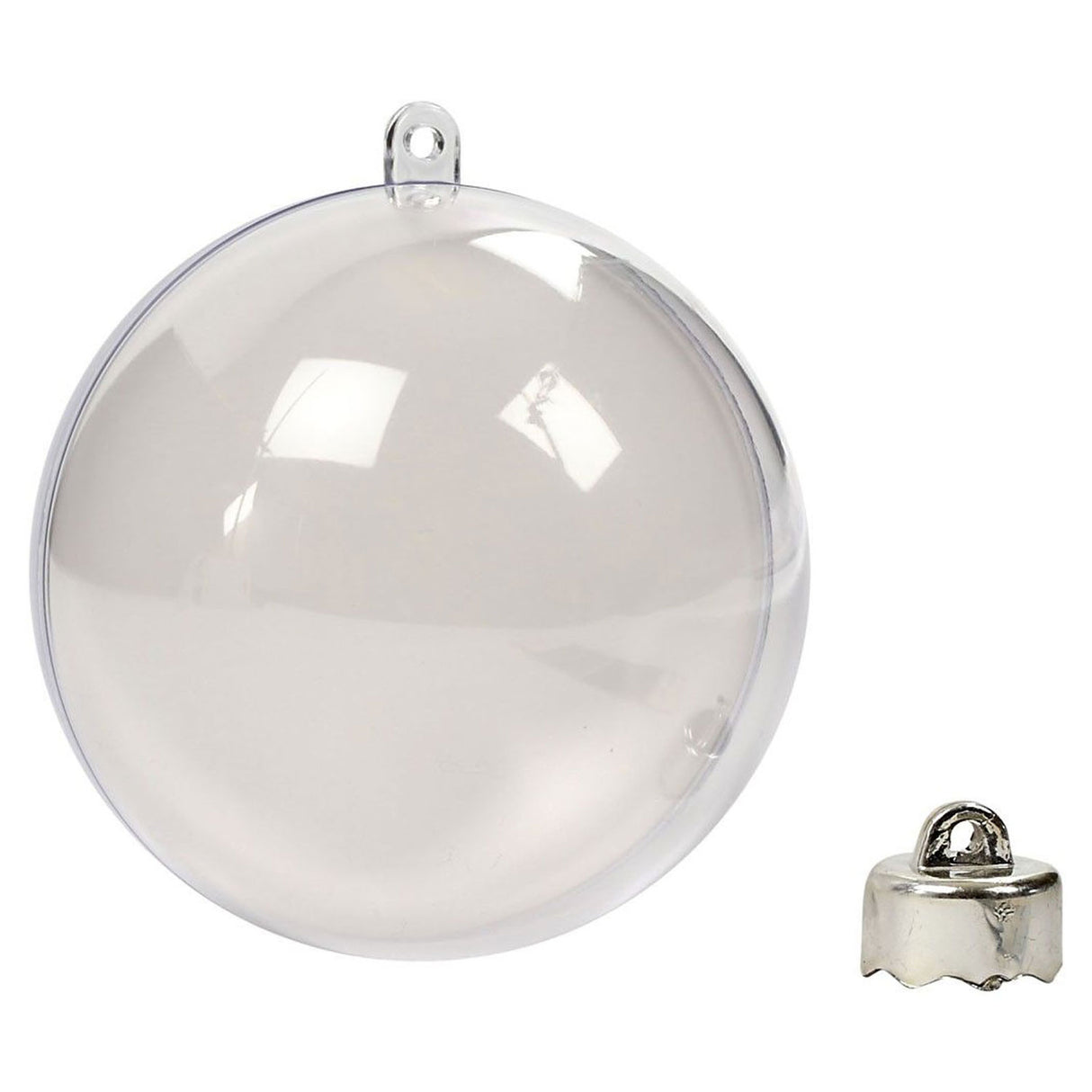 Creativ Company Decoration Balls de Noël Two -Part, 5st.