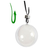 Creativ Company Decoration Balls de Noël Two -Part, 5st.