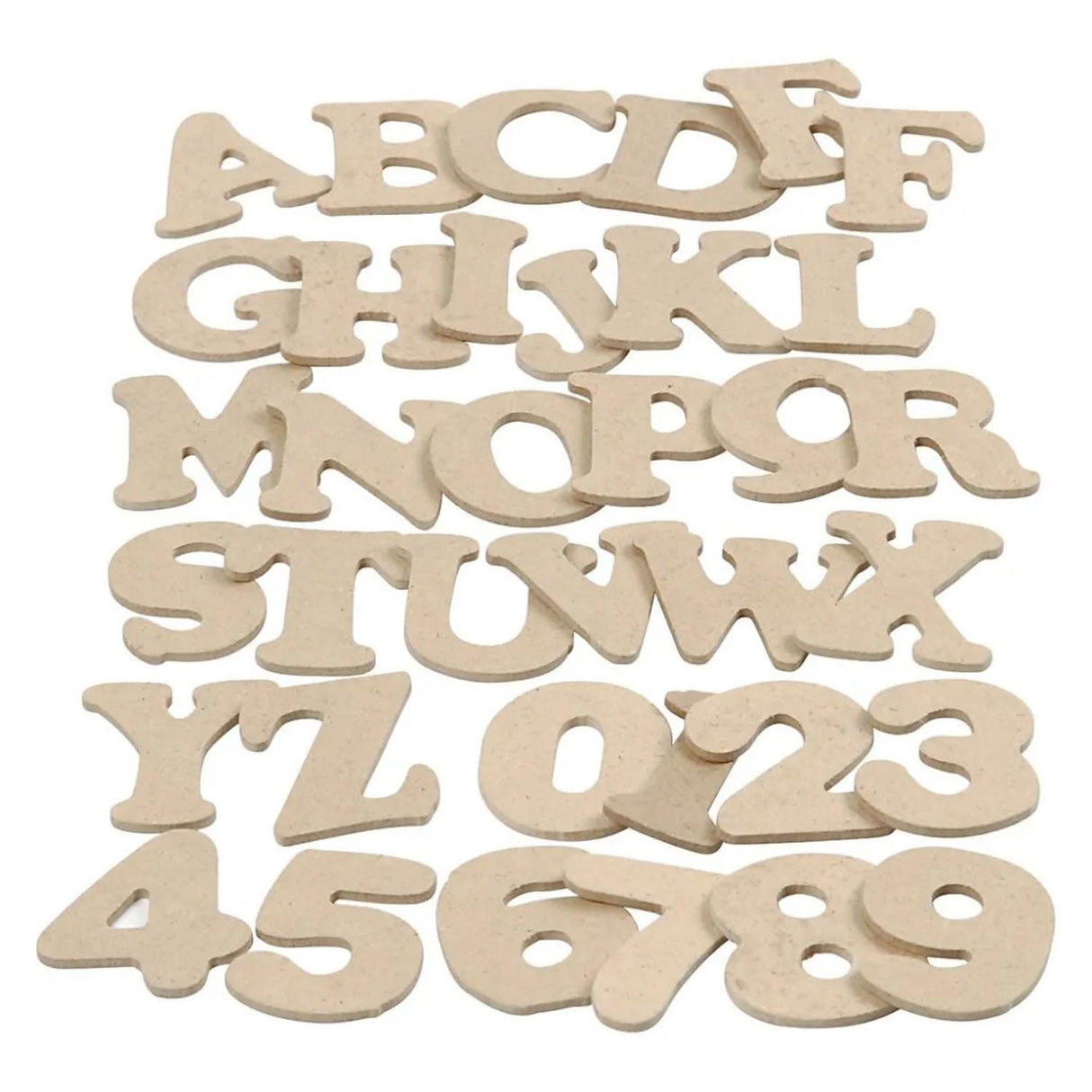Numeri di lettere - MDF, 288 °.