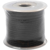 Elastisk tykkelse 2 mm sort, 25 m