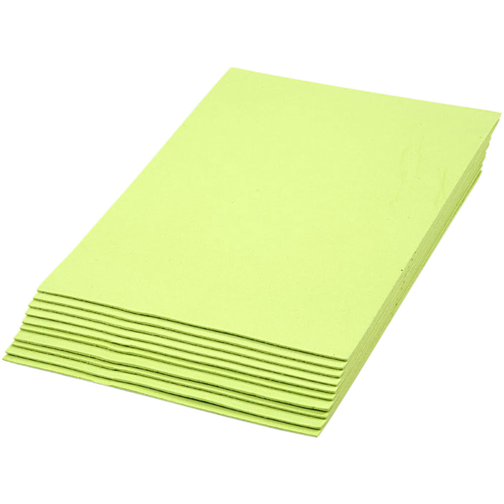 Creativ Company Eva Foam Sheets Light Green A4, 10st.