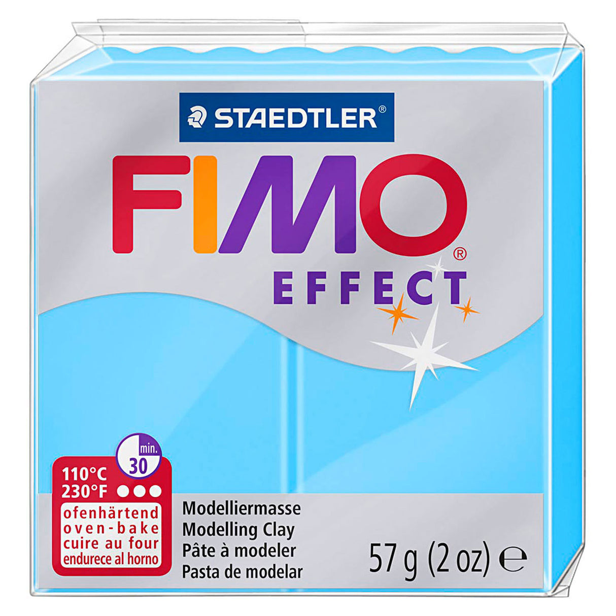 Modelování efektů Fimo Fimo Clay Neon Blue, 57gr