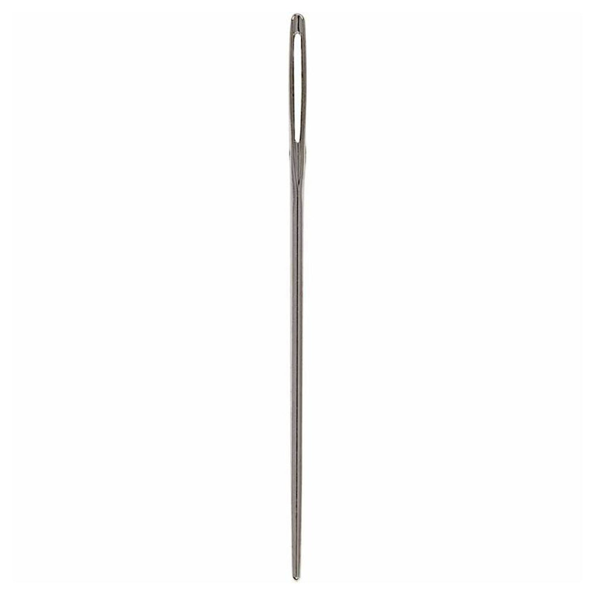 Aiguilles de broderie avec point émoussé, 5 cm, 25e.