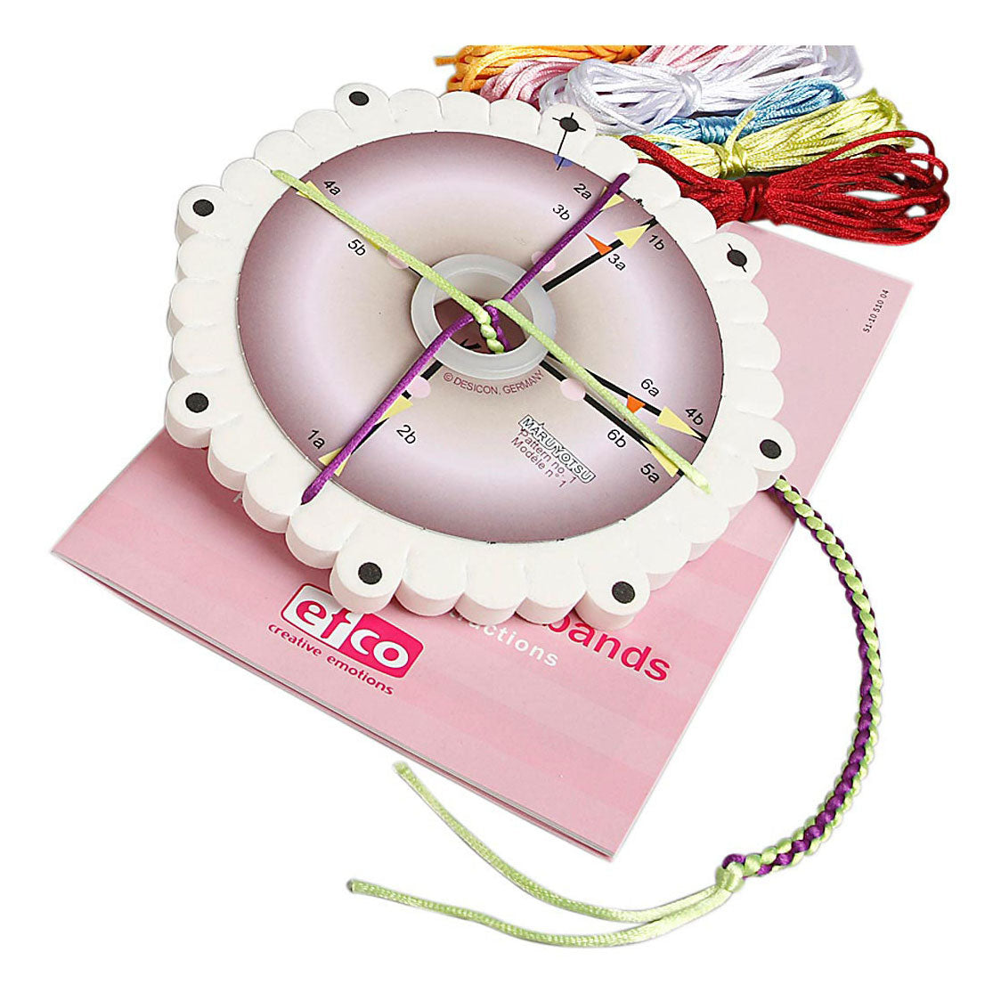 Creativ Company Kumihimo Kit Braids dělají sadu