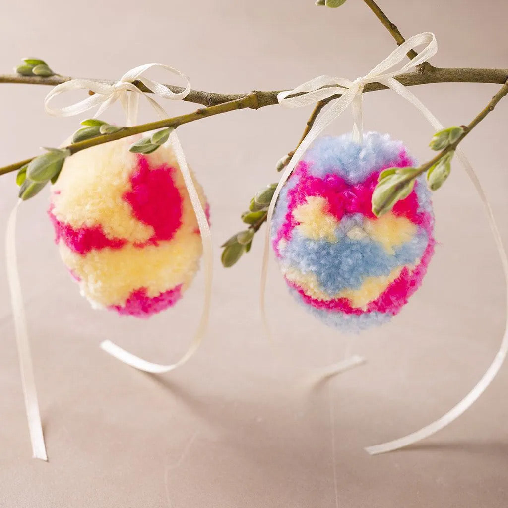 Creativ Company Mini Hobbyset Pompom Ei, 2e.