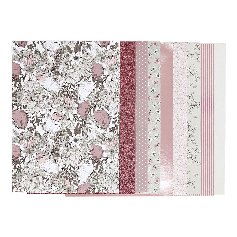 Creativ Company Design Paper Block 6 Designs, 24 sheets