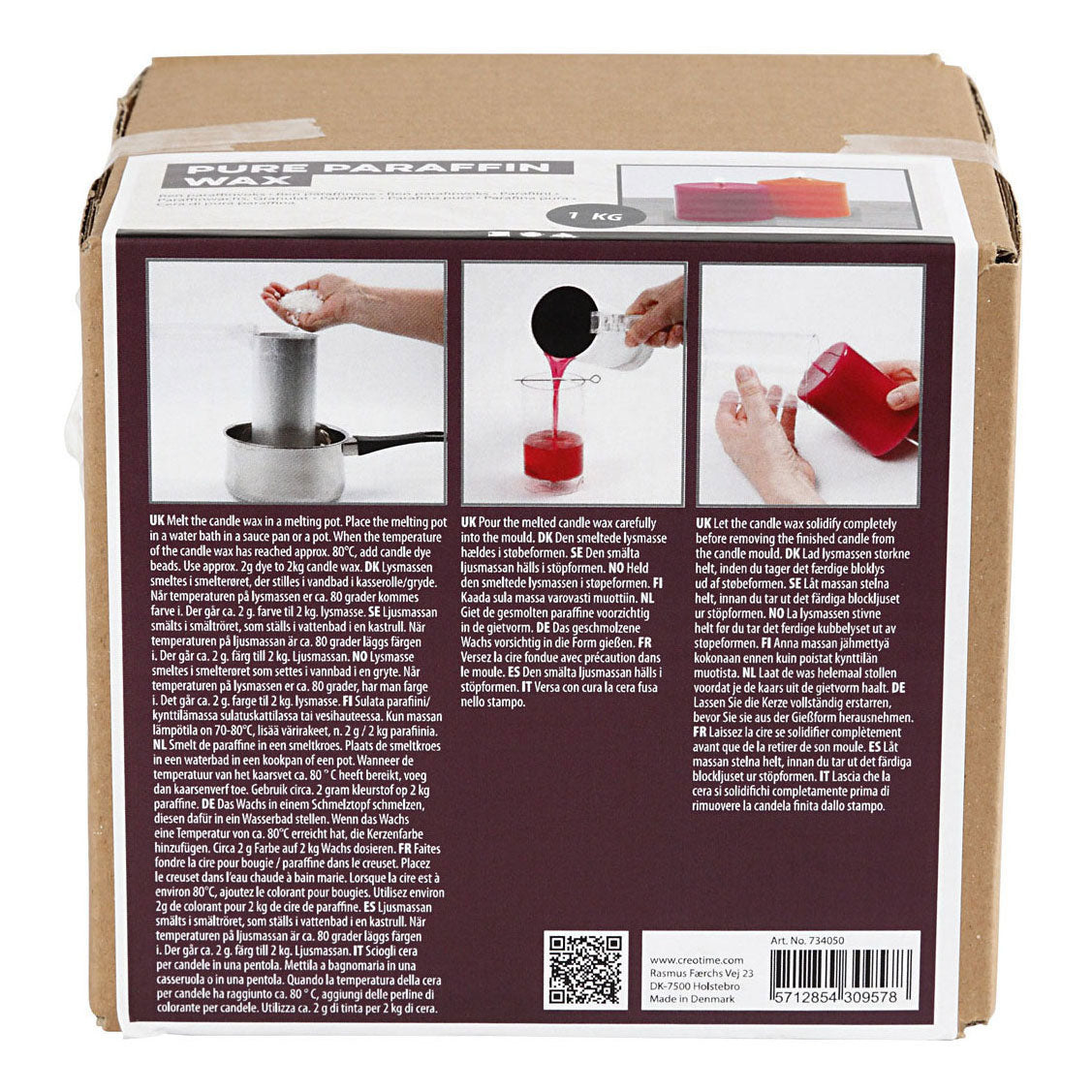 Creativ Company Pure Paraffin byl, 1 kg