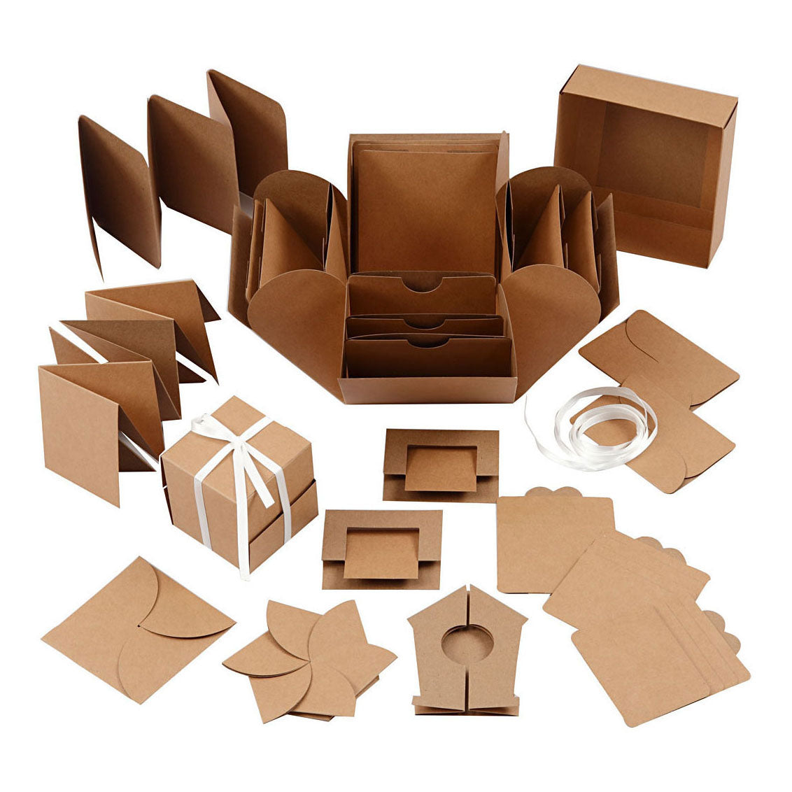 Creativ Company Explosion Box Box Box Naturel Set