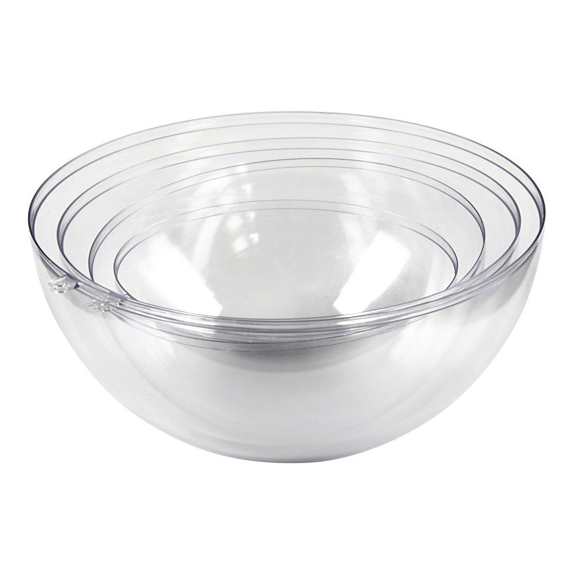 Creativ Company Plastic Forms Forms Transparent, 4st.