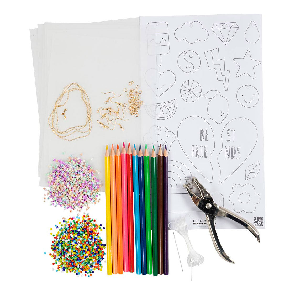 Creativ Company Creative Box krympe folie fældningsmykker