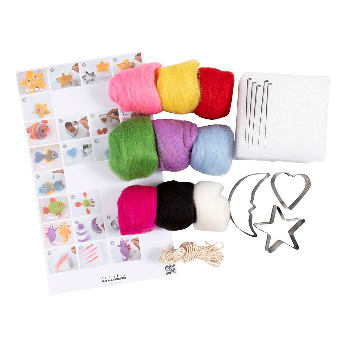 Creativ Company HobbySet Needle felt marine animals