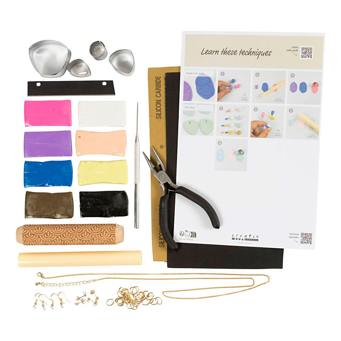 Creativ Company Starter Hobbyset Schmuck Making Clay