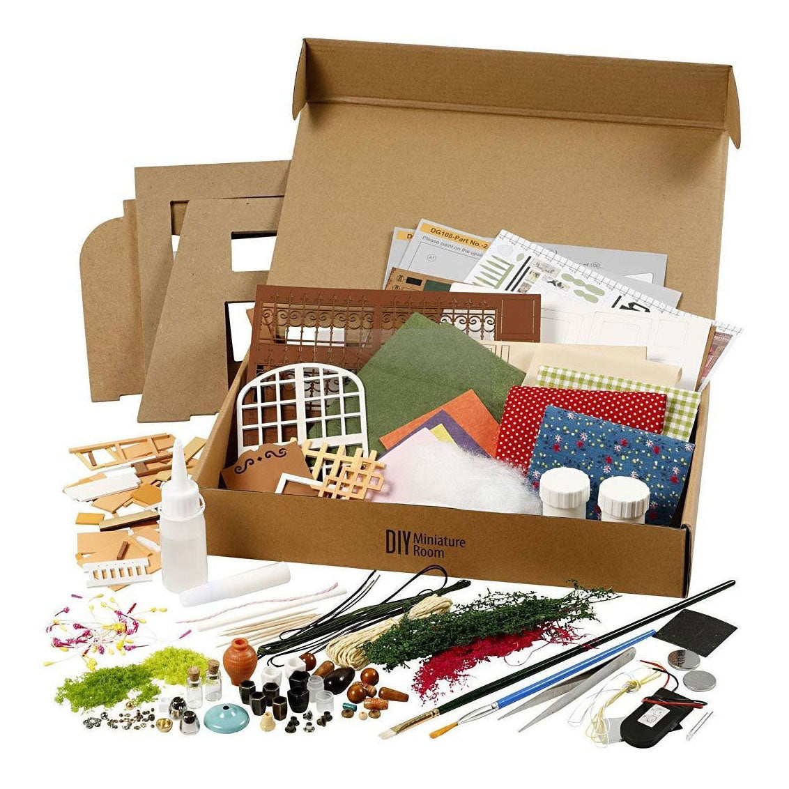 Creativ Company DIY miniaturna soba Tuin Craft Set