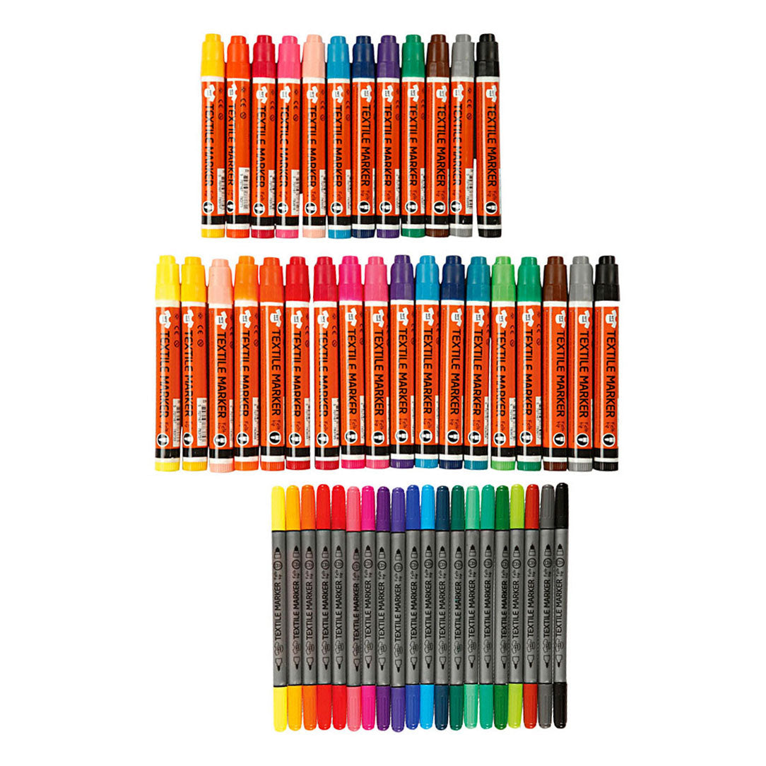 Creativ Company textile markers color, 50th.