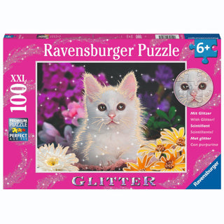 Ravensburger Jigsaw Puzzle XXL Vacker kattunge, 100: e.