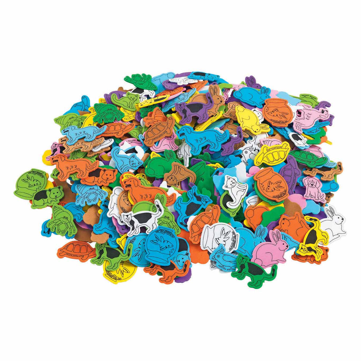 Colorations Formes de mousse Animaux préférés, 500ST.