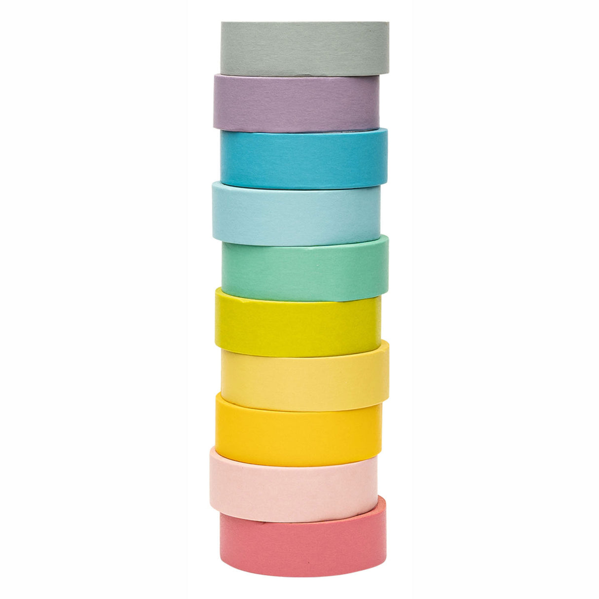Colorazioni - Colori pastello a nastro Washi, set di 10