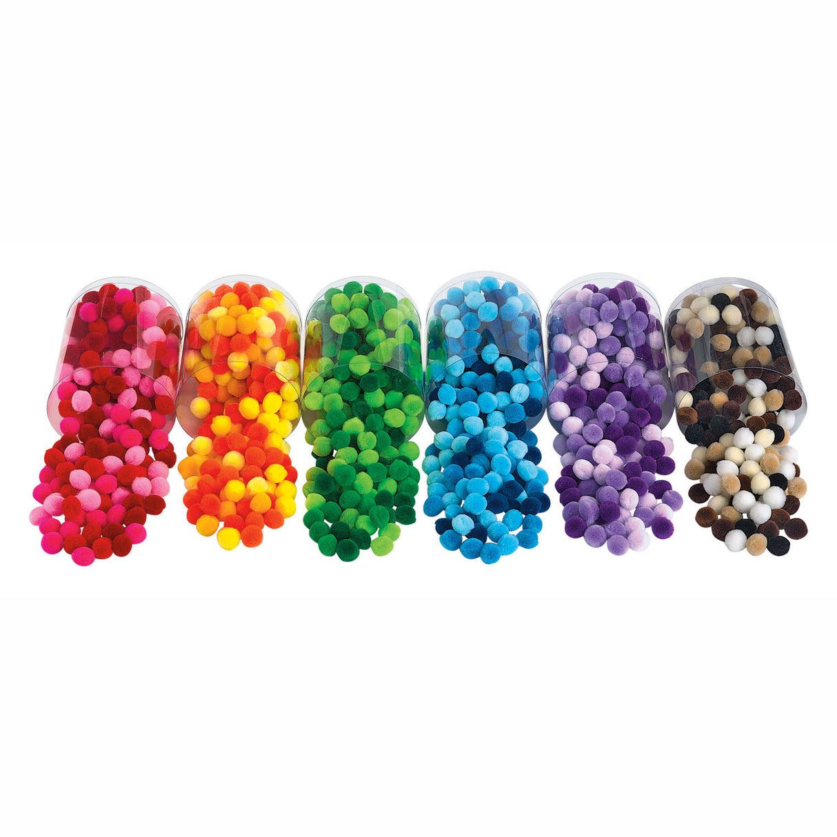 Colorations - Pompomps 6 colors, 1500st.