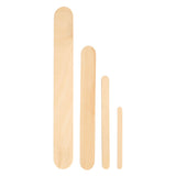 Colorations - Sticks d'artisanat en bois Diverse classe de classe, 1200e.