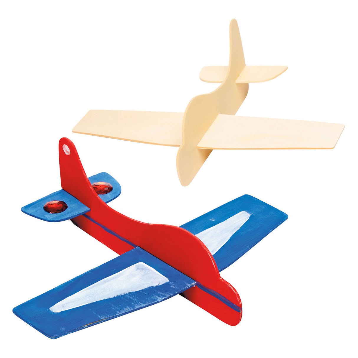 Colorations - Faire des avions de modèle en bois, ensemble de 12