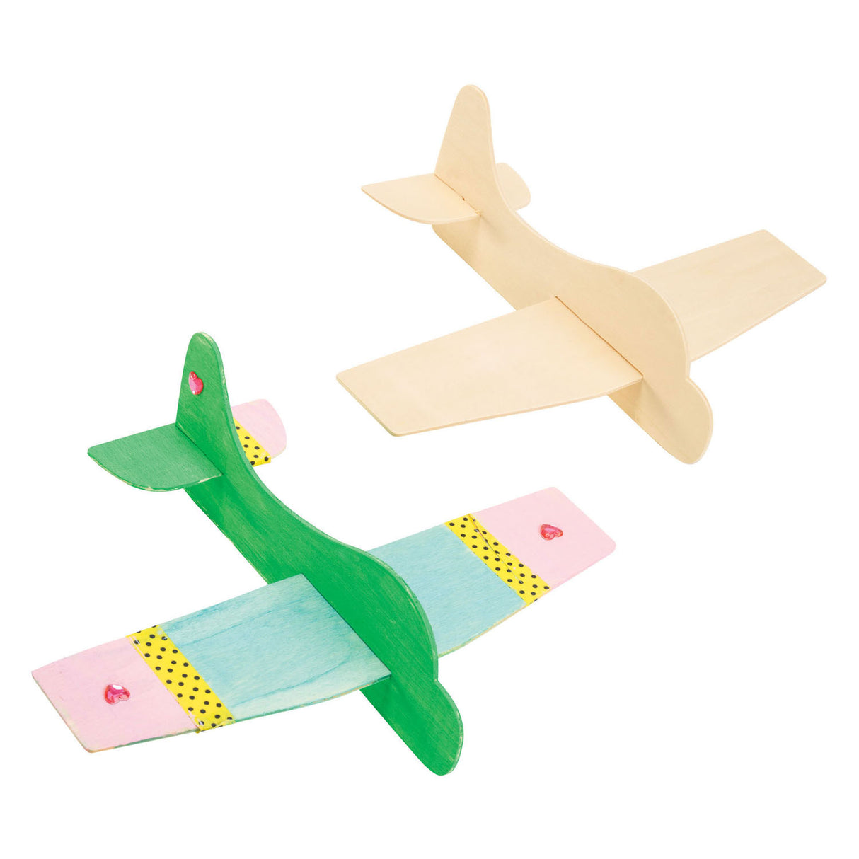 Colorations - Faire des avions de modèle en bois, ensemble de 12