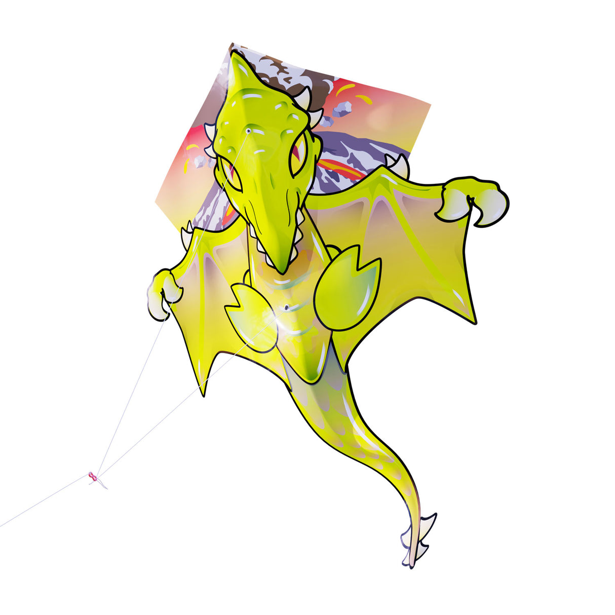 Kites Ready 2 Fly - Pop -Up Nylon Vlieger Pteranodon Dinosaurus