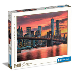 Clementoni Jigsaw Puzzle Easy River i skumringen, 1500.