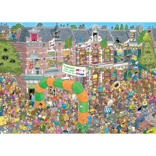 Puzzle Jan Van Haasteren Nijmegen 4-den 100 let 1000 kusů