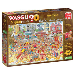 Jumbo WashJe Retro Original 8 JatsAw Puzzle - Iwwerschwemmung !, 1000st.