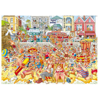 Jumbo WashJe Retro Original 8 JatsAw Puzzle - Iwwerschwemmung !, 1000st.