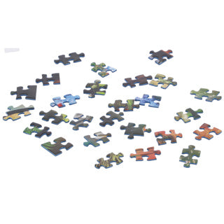 Ravensburger huet de Puzzle Dauwen op Japanesch Gaart, 1000st.