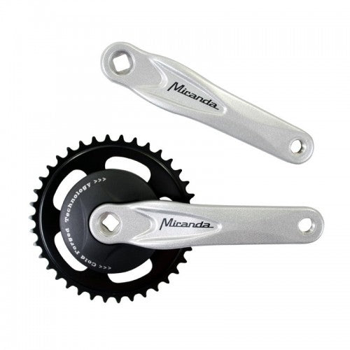 Miranda Beta 1 klika s diskem 95 mm 33 Tands Crank Leštěné černé