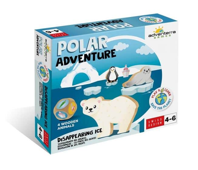 Jeu de société aventure polaire sur le climat