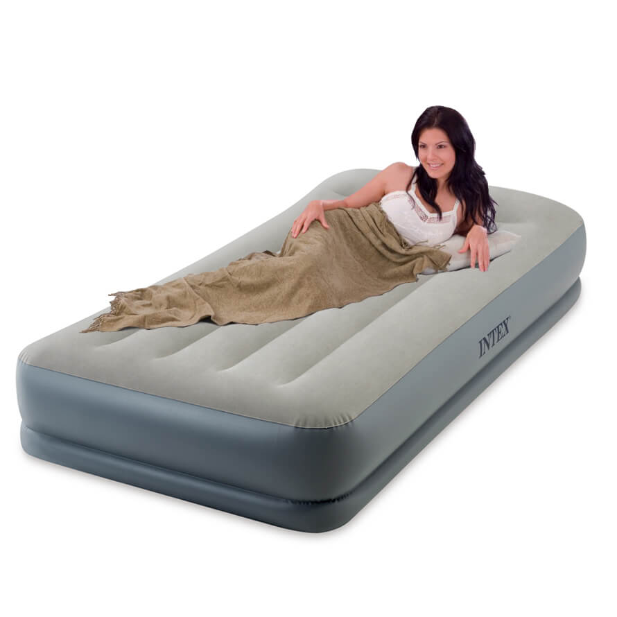Intex Pillow Rest Mid -Rise Airbed - Single