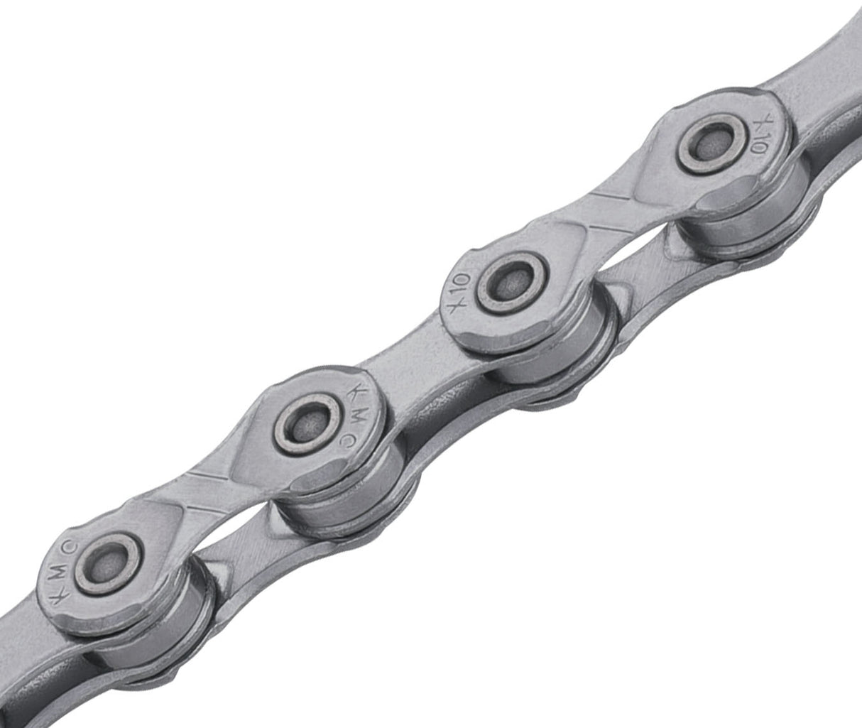 Km C X10 EPT bicycle chain 10 Speed ​​1 2x11 128 116 SCH Gray Anti -rust